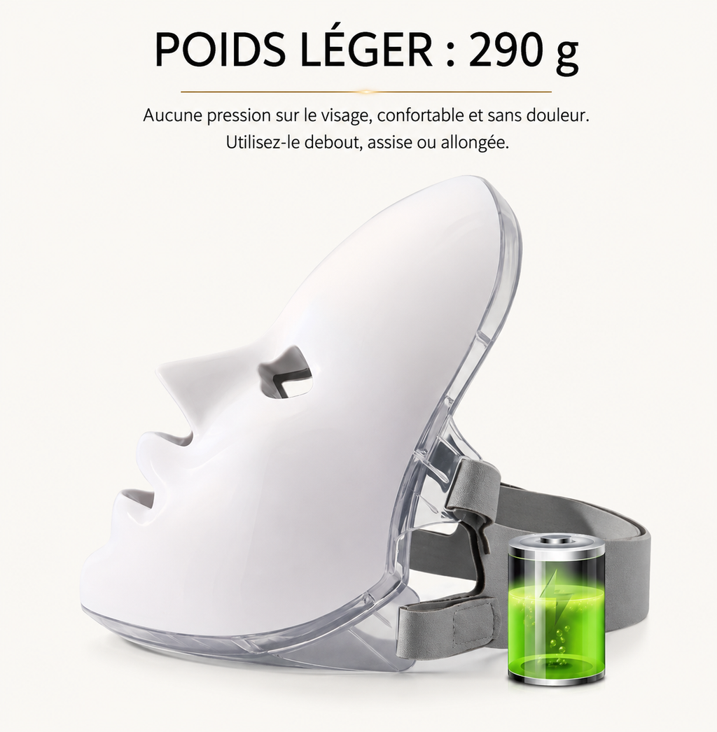 SÉRÉLYA Glow Mask™ – Masque LED Visage